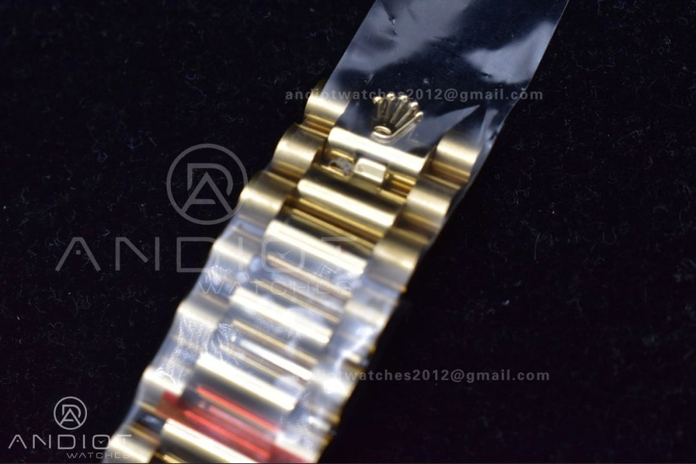 TopPick DayDate 36 YG BPF Best Version On President Bracelet A2836 V 686