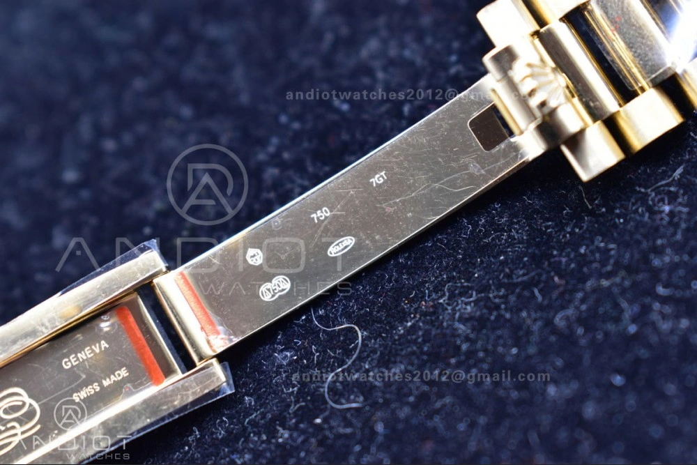 TopPick DayDate 36 YG BPF Best Version On President Bracelet A2836 V 686
