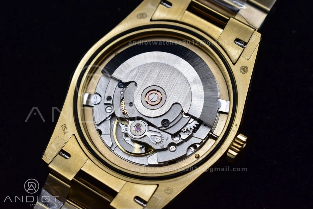 TopPick DayDate 36 YG BPF Best Version On President Bracelet A2836 V 686
