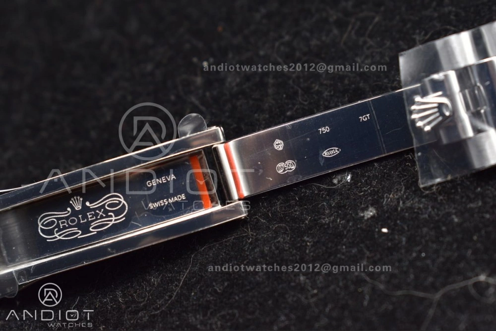 WrinkleFree DayDate 40 GMF Tungsten Weighted 904L Steel Grey Dial Stick Markers On President Bracelet A2836 V 704
