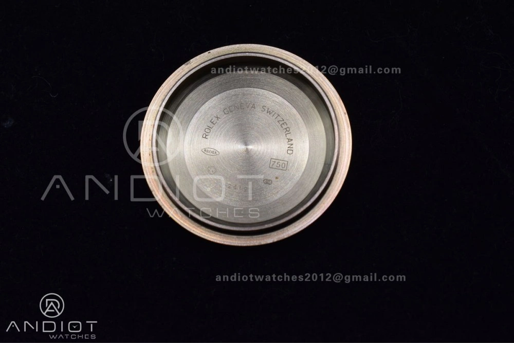 Lightweight DayDate 40 RG GMF Plated 904L Steel RG Dial Crystal Markers On President Bracelet A2836 V 705