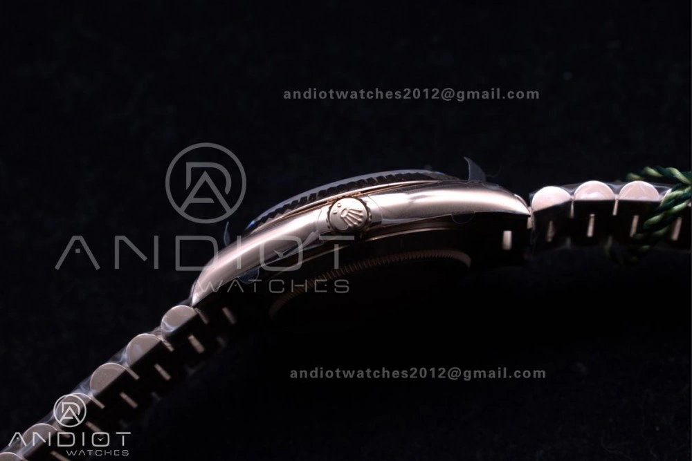 Reliable DayDate 40 RG GSF Gain Weight Brown Roman Dial on President Bracelet A 712