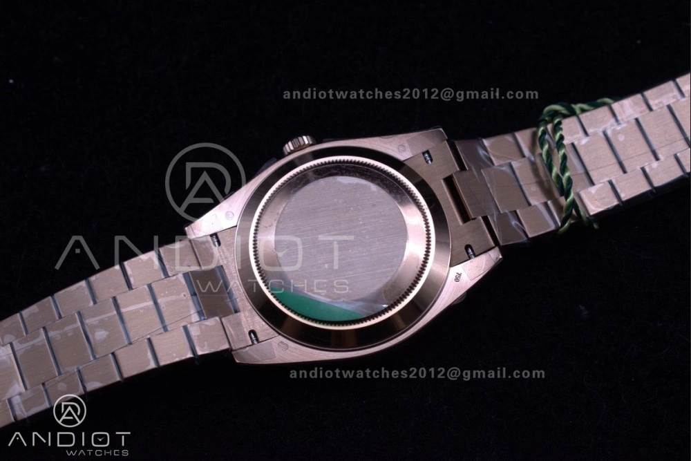Reliable DayDate 40 RG GSF Gain Weight Brown Roman Dial on President Bracelet A 712