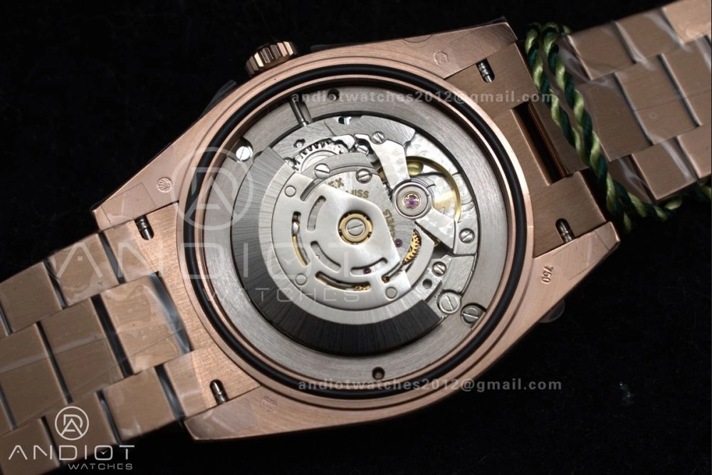 Reliable DayDate 40 RG GSF Gain Weight Brown Roman Dial on President Bracelet A 712