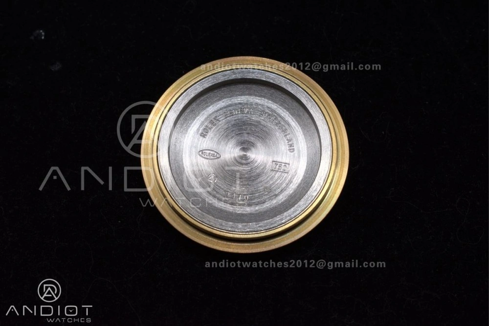 Thermal DayDate 40 RG GSF Gain Weight Gold Roman Dial on President Bracelet A 390