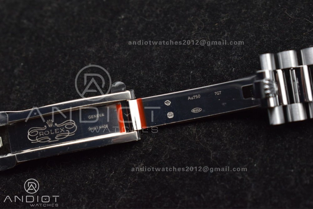 DayDate 40 SS GMF 904L Steel Green Dial Arabic Markers On President Bracelet A HighQuality 707