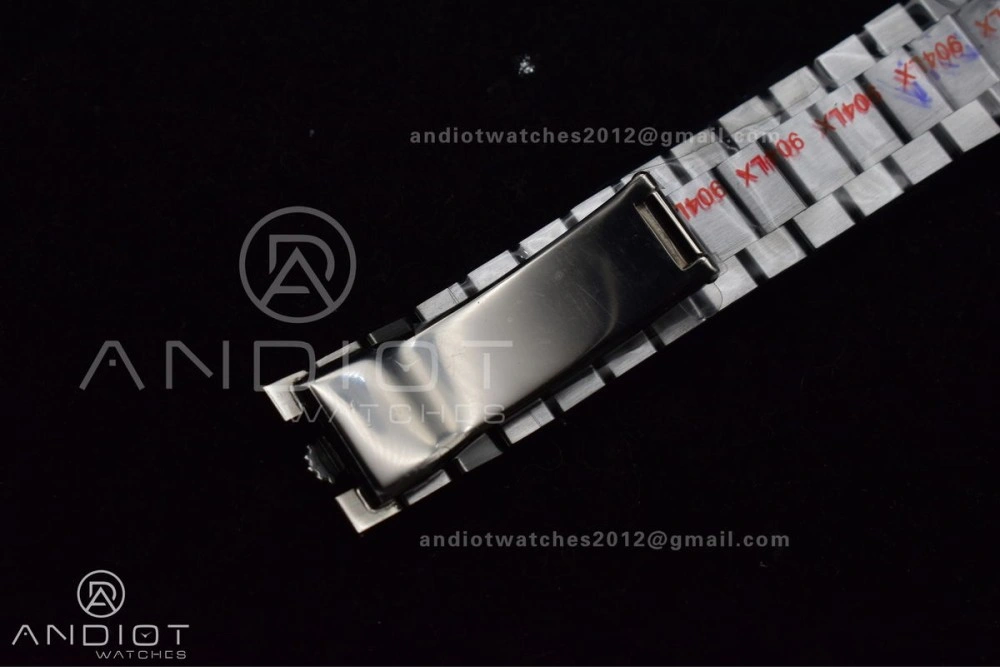 DayDate 40 SS GMF 904L Steel Green Dial Arabic Markers On President Bracelet A HighQuality 707