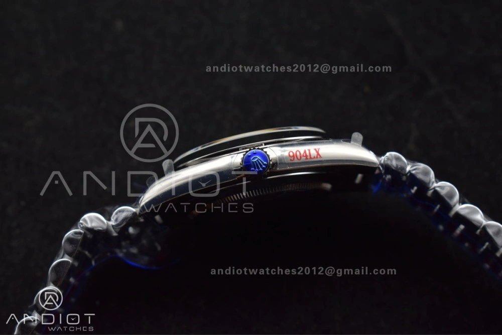 DayDate 40 SS GMF 904L Steel Green Dial Arabic Markers On President Bracelet A HighQuality 707