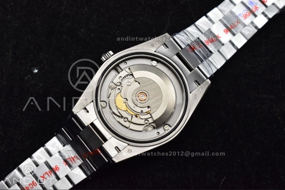 DayDate 40 SS GMF 904L Steel Green Dial Arabic Markers On President Bracelet A HighQuality 707