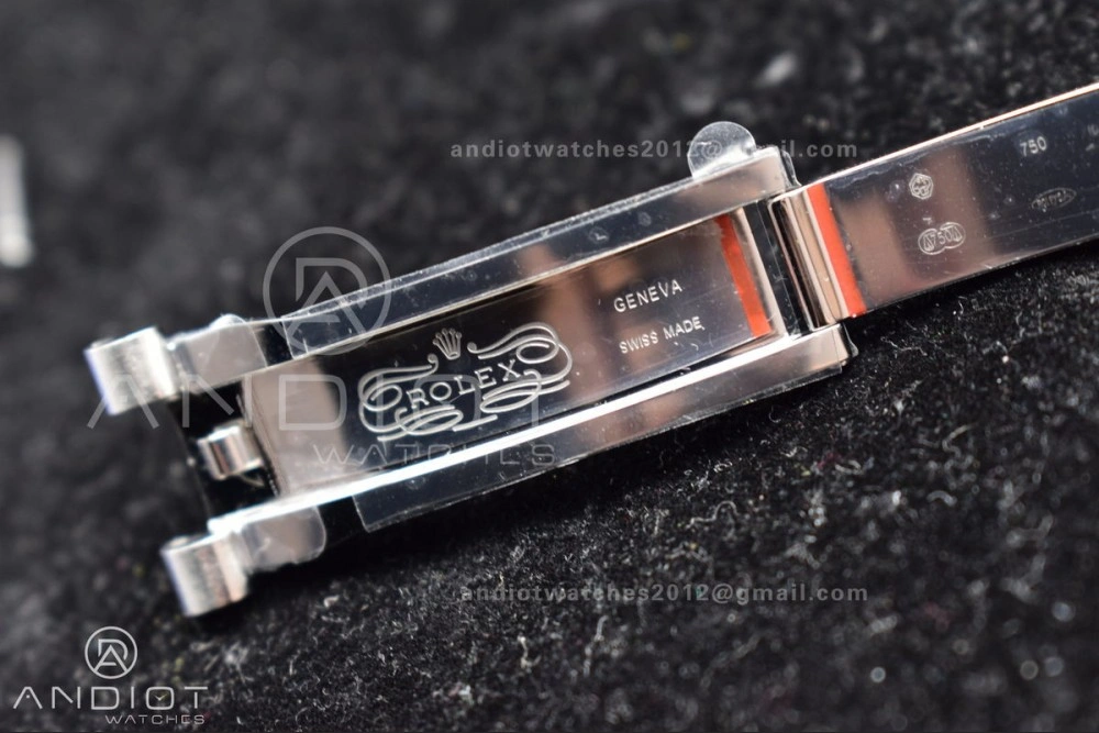 Bright DayDate 40 SS GMF Gain Weight Ice Blue Stick Dial on President Bracelet A 716