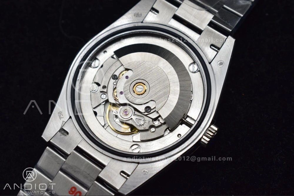 Bright DayDate 40 SS GMF Gain Weight Ice Blue Stick Dial on President Bracelet A 716