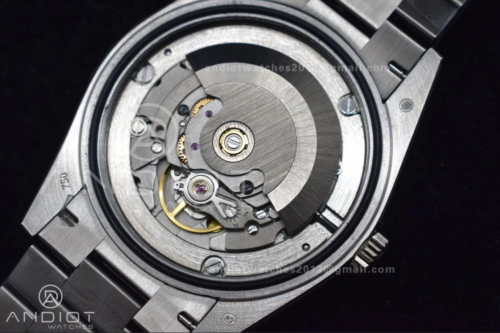 Bright DayDate 40 SS GMF Gain Weight Ice Blue Stick Dial on President Bracelet A 716