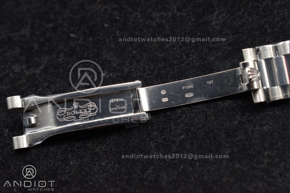 DayDate 40 SS GSF Gain Weight Green Roman Dial Bezel on President Bracelet A Flexible 719