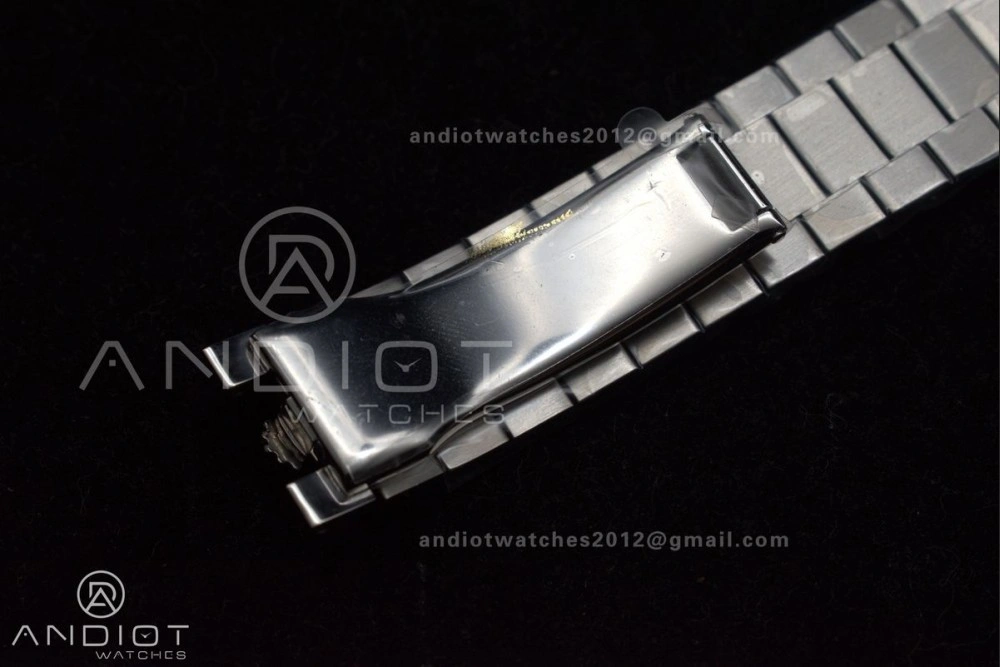 DayDate 40 SS GSF Gain Weight Green Roman Dial Bezel on President Bracelet A Flexible 719