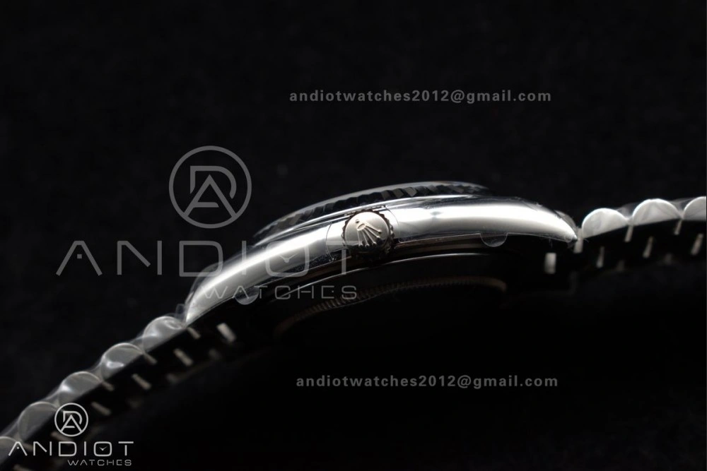 DayDate 40 SS GSF Gain Weight Green Roman Dial Bezel on President Bracelet A Flexible 719