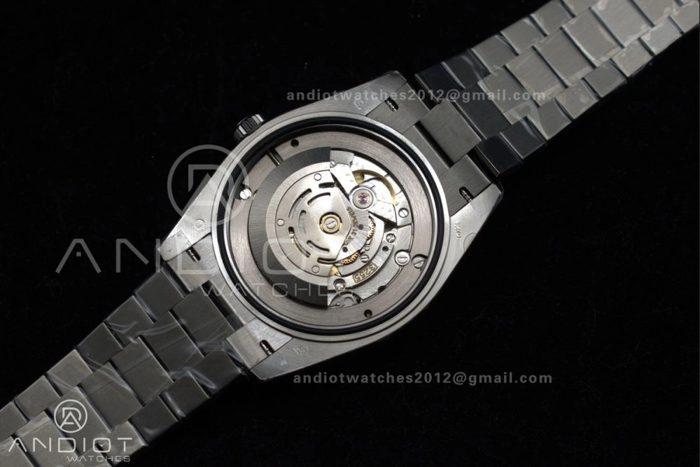 DayDate 40 SS GSF Gain Weight Green Roman Dial Bezel on President Bracelet A Flexible 719