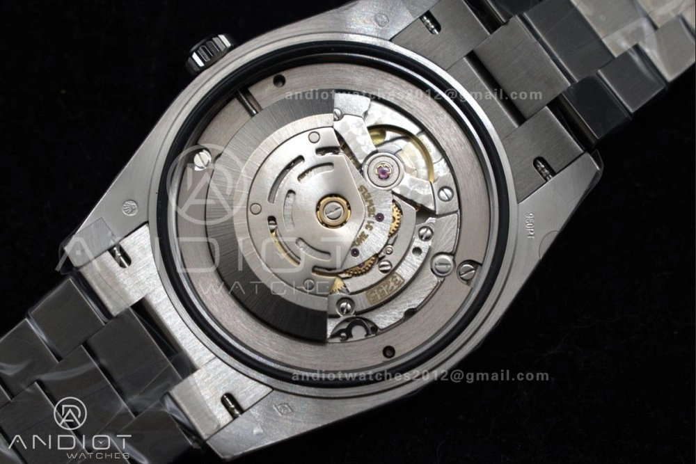 DayDate 40 SS GSF Gain Weight Green Roman Dial Bezel on President Bracelet A Flexible 719