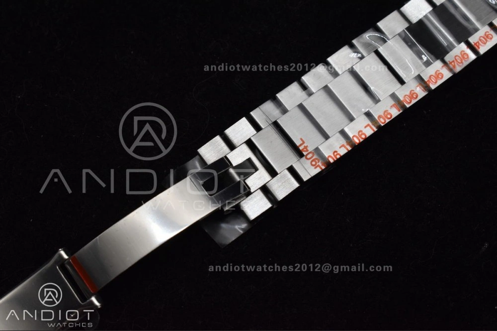 Breathable DayDate 40 SS JDF 904L Steel Green Arabic Dial on President Bracelet VR3255 V3 (Gain Weight) 722