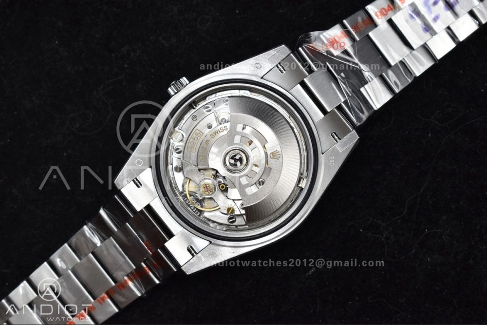Breathable DayDate 40 SS JDF 904L Steel Green Arabic Dial on President Bracelet VR3255 V3 (Gain Weight) 722