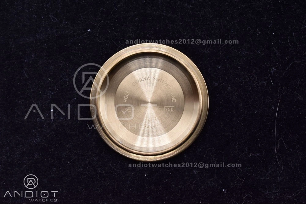 DayDate 40 YG GMF Gain Weight 904L Steel Gold Dial Diamond Markers On President Bracelet A3255 V Fashionable 723