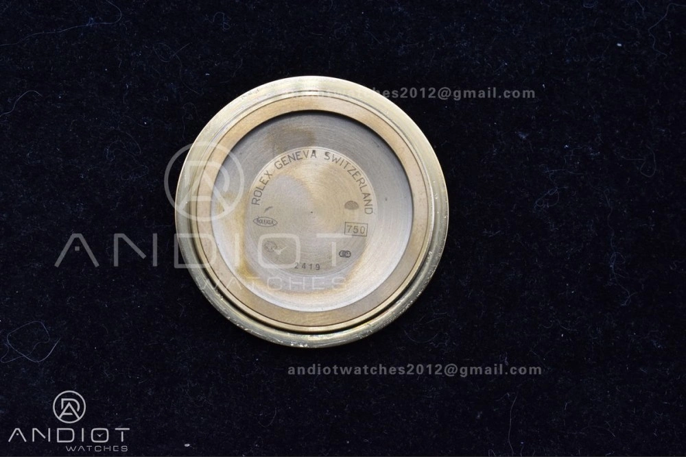 DayDate 40 YG GMF Tungsten Weighted 904L Steel White Dial Stick Markers On President Bracelet A2836 V Tailored 730