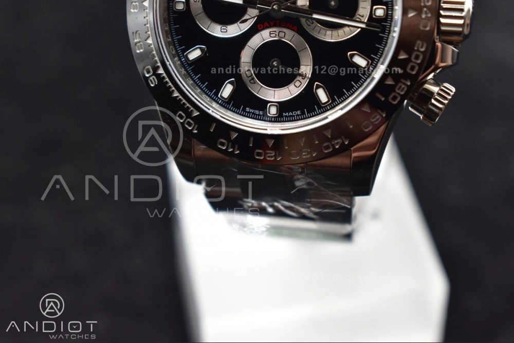 Daytona 116500 APSF 1:1 Best Edition 904L SS Case and Bracelet Black Dial SH Thermal 733