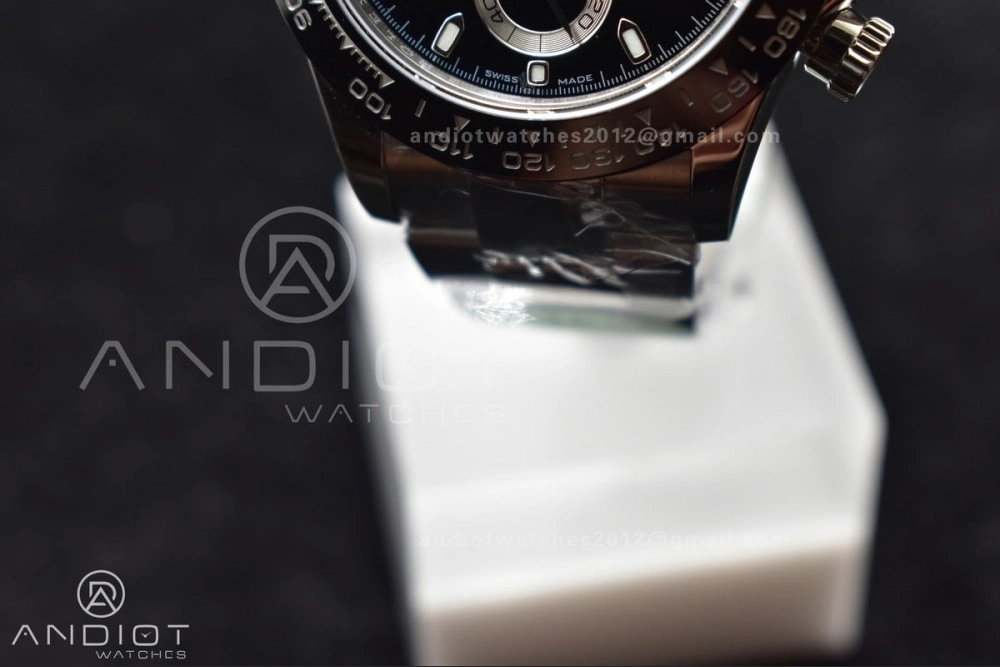 Daytona 116500 APSF 1:1 Best Edition 904L SS Case and Bracelet Black Dial SH Thermal 733