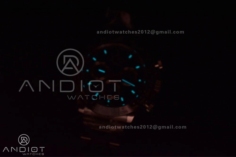 Daytona 116500 APSF 1:1 Best Edition 904L SS Case and Bracelet Black Dial SH Thermal 733