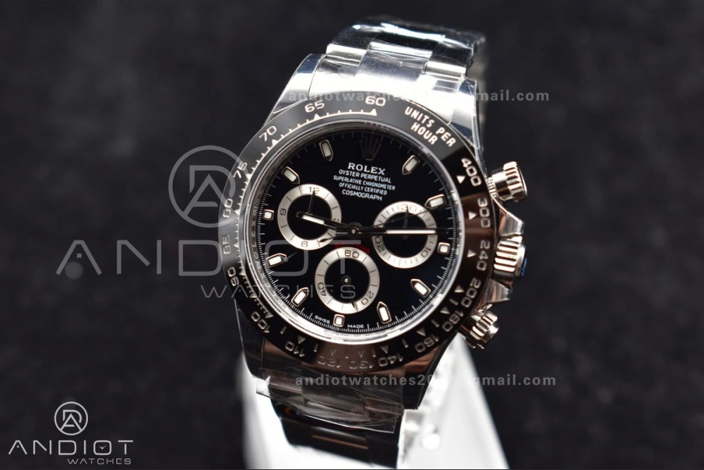 Daytona 116500 BTF 1:1 Best Edition 904L SS Case And Bracelet Black Dial SA HighQuality 748