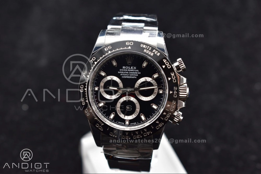 Daytona 116500 BTF 1:1 Best Edition 904L SS Case And Bracelet Black Dial SA HighQuality 748