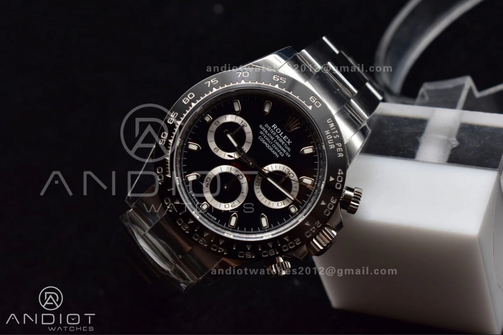 Daytona 116500 BTF 1:1 Best Edition 904L SS Case And Bracelet Black Dial SA HighQuality 748