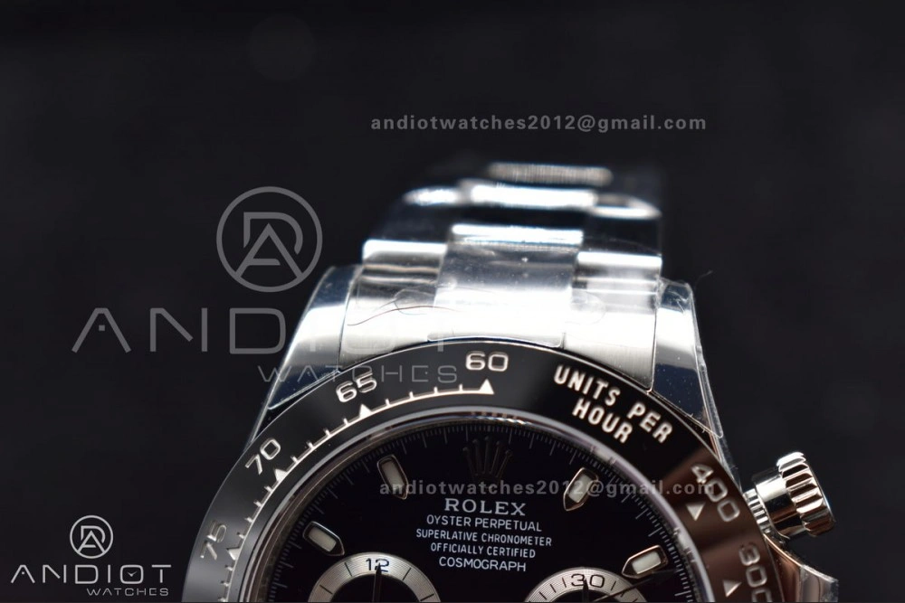 Daytona 116500 BTF 1:1 Best Edition 904L SS Case And Bracelet Black Dial SA HighQuality 748