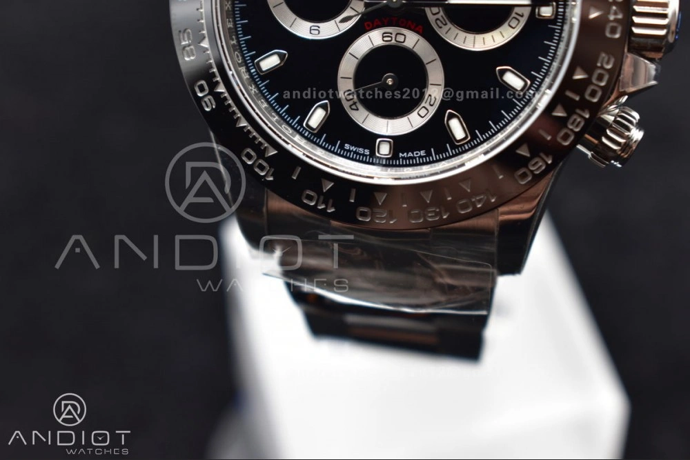 Daytona 116500 BTF 1:1 Best Edition 904L SS Case And Bracelet Black Dial SA HighQuality 748