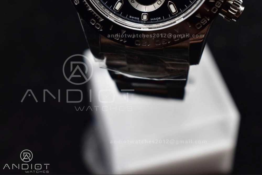 Daytona 116500 BTF 1:1 Best Edition 904L SS Case And Bracelet Black Dial SA HighQuality 748