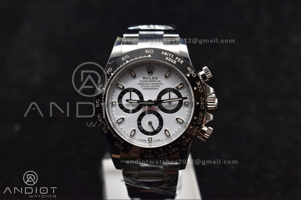 Efficient Daytona 116500 BTF 1:1 Best Edition 904L SS Case and Bracelet White Dial SA 732