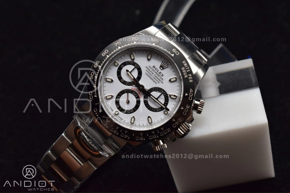 Efficient Daytona 116500 BTF 1:1 Best Edition 904L SS Case and Bracelet White Dial SA 732
