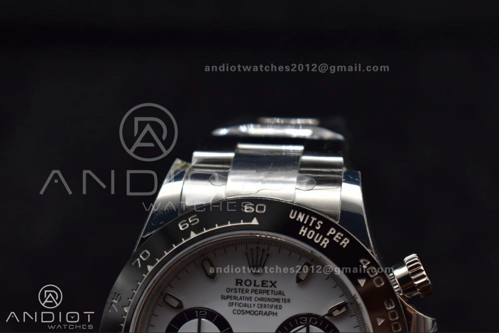 Efficient Daytona 116500 BTF 1:1 Best Edition 904L SS Case and Bracelet White Dial SA 732