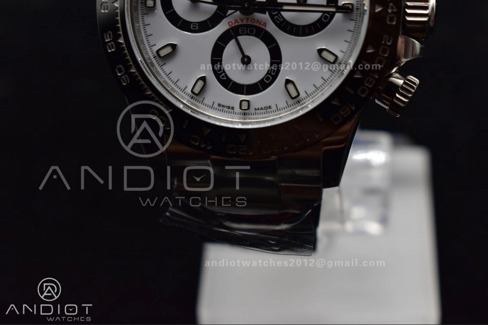 Efficient Daytona 116500 BTF 1:1 Best Edition 904L SS Case and Bracelet White Dial SA 732