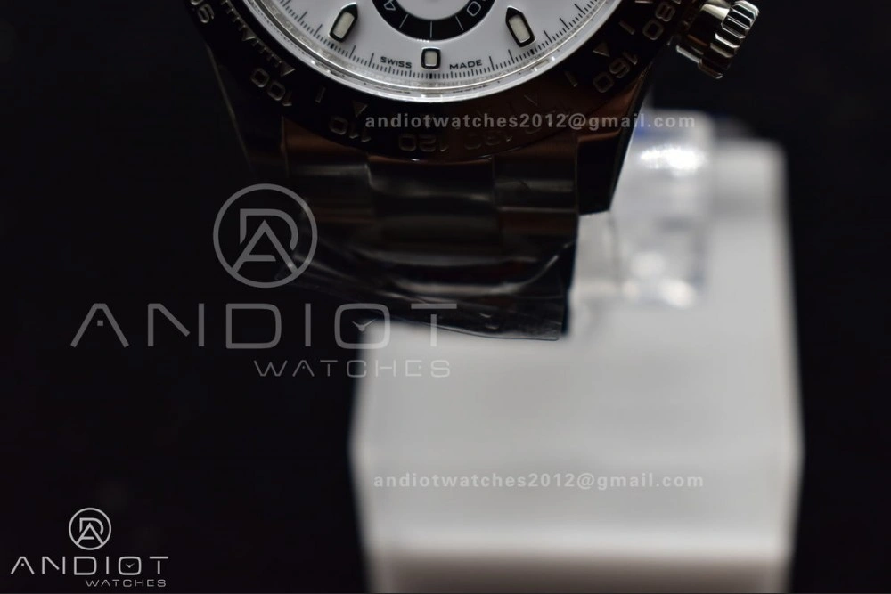Efficient Daytona 116500 BTF 1:1 Best Edition 904L SS Case and Bracelet White Dial SA 732
