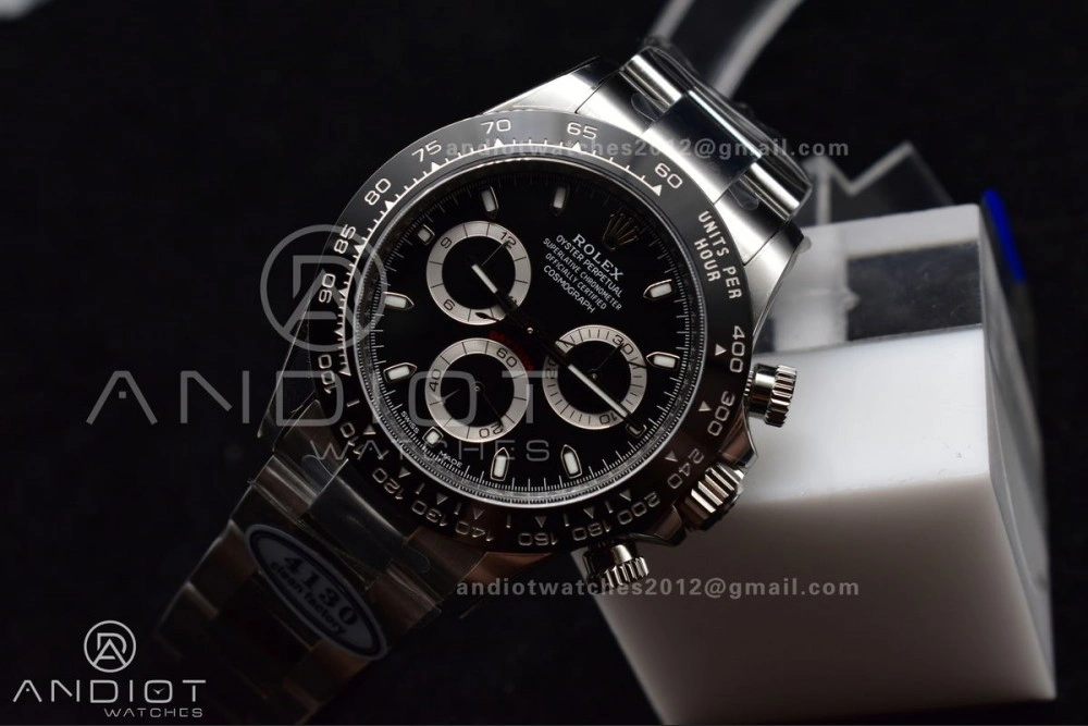Daytona 116500 Clean V3 904L SS Case And Bracelet Black Dial TechFriendly 728