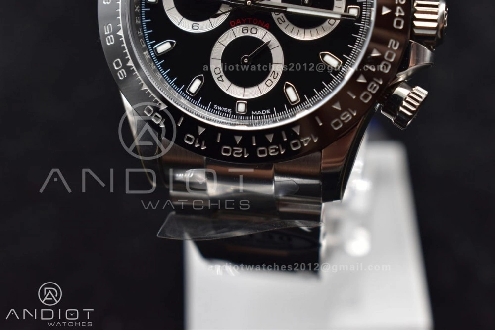Daytona 116500 Clean V3 904L SS Case And Bracelet Black Dial TechFriendly 728