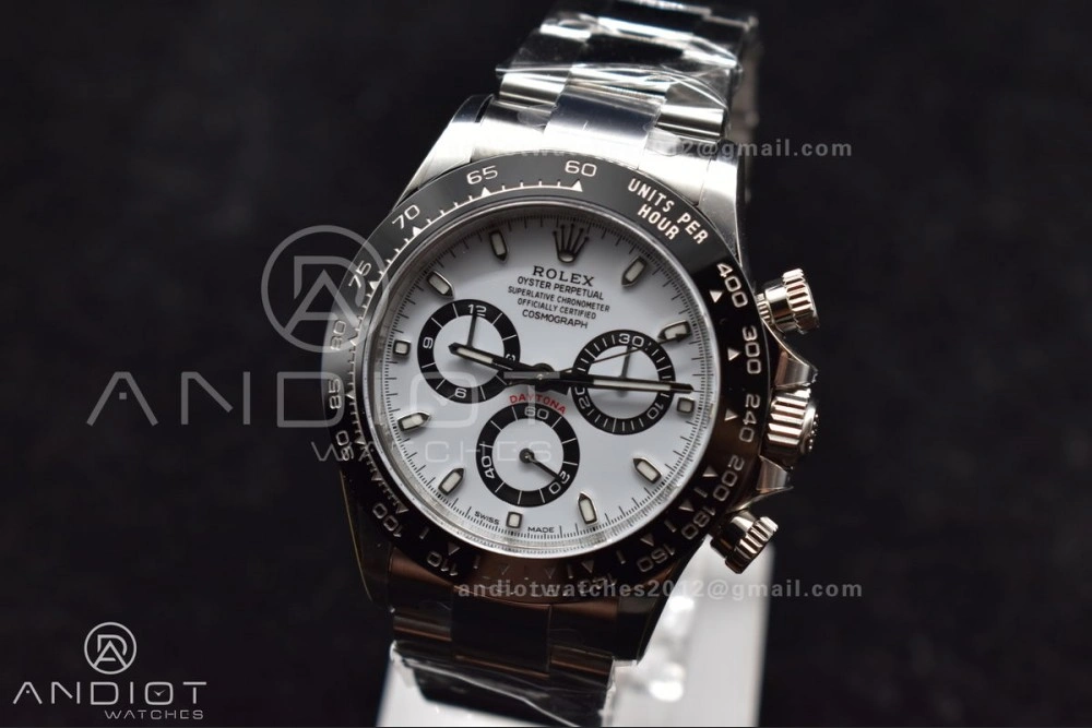 Daytona 116500 Clean V3 904L SS Case And Bracelet White Dial Practical 726