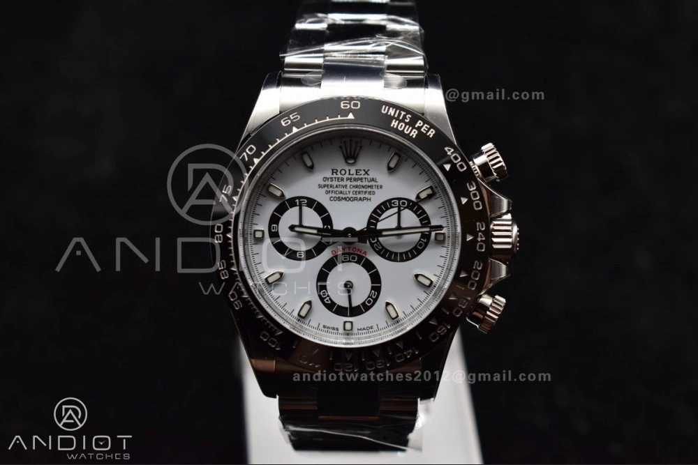 Daytona 116500 Clean V3 904L SS Case And Bracelet White Dial Practical 726