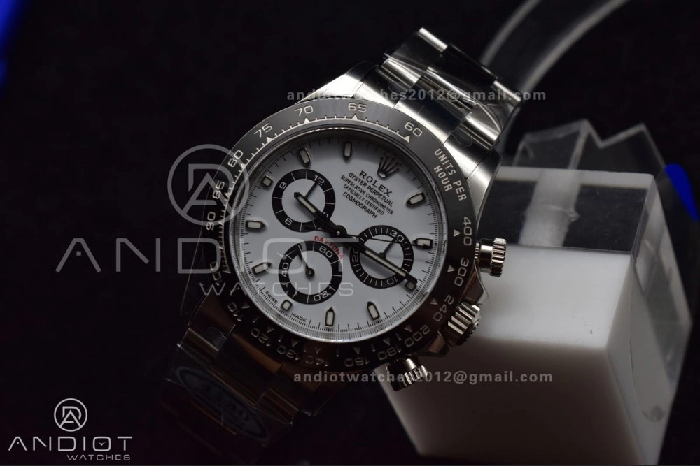 Daytona 116500 Clean V3 904L SS Case And Bracelet White Dial Practical 726