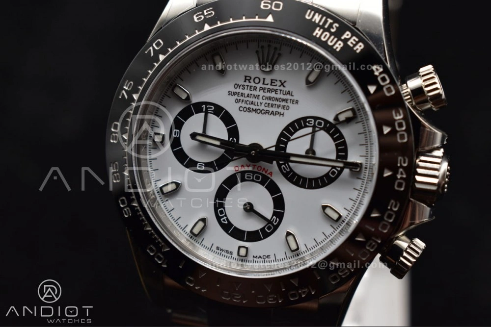 Daytona 116500 Clean V3 904L SS Case And Bracelet White Dial Practical 726