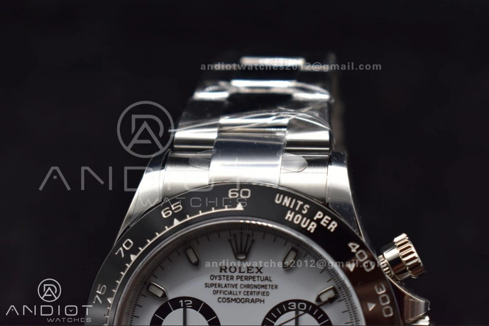 Daytona 116500 Clean V3 904L SS Case And Bracelet White Dial Practical 726