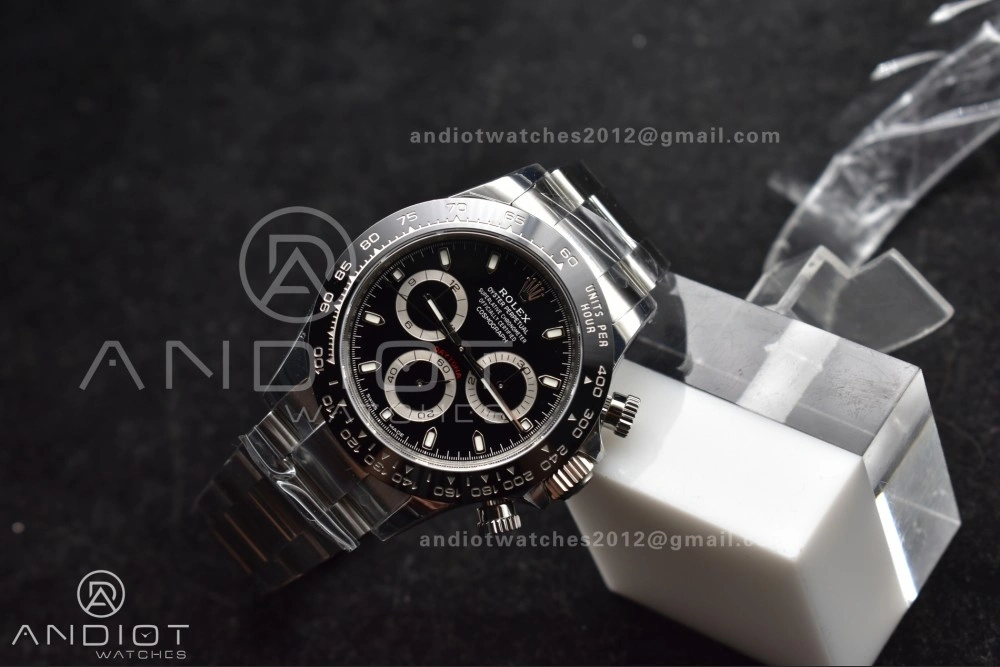 Daytona 116500 SB VSF 1:1 Best Edition 904L Steel Black Dial on SS Bracelet DD WellDesigned 729