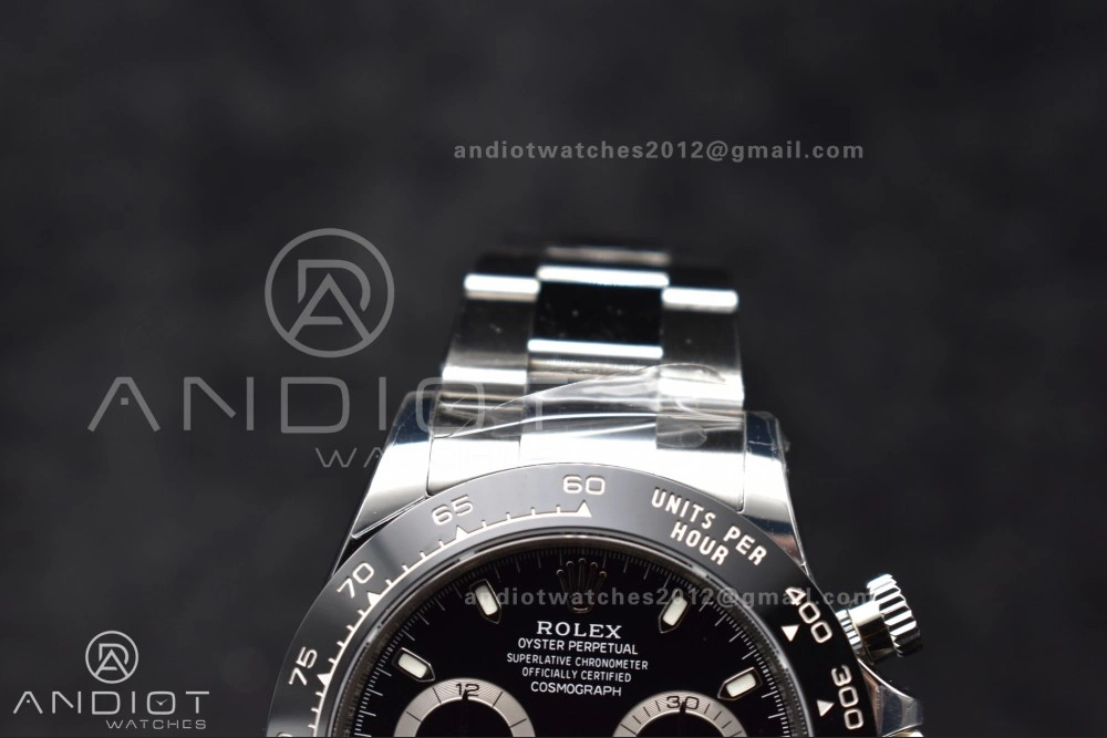 Daytona 116500 SB VSF 1:1 Best Edition 904L Steel Black Dial on SS Bracelet DD WellDesigned 729