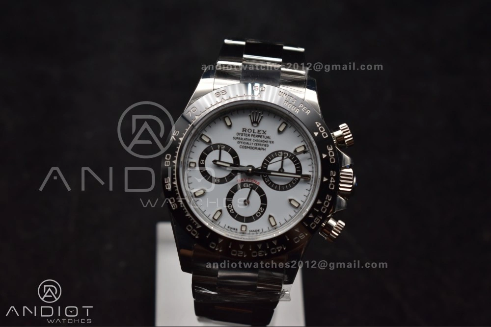 WellDesigned Daytona 116500 SB VSF 1:1 Best Edition 904L Steel White Dial on SS Bracelet DD 735