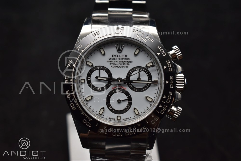 WellDesigned Daytona 116500 SB VSF 1:1 Best Edition 904L Steel White Dial on SS Bracelet DD 735